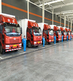 常州到吉林物流公司车辆展示