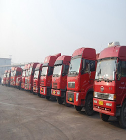 常州到吉林物流车辆展示
